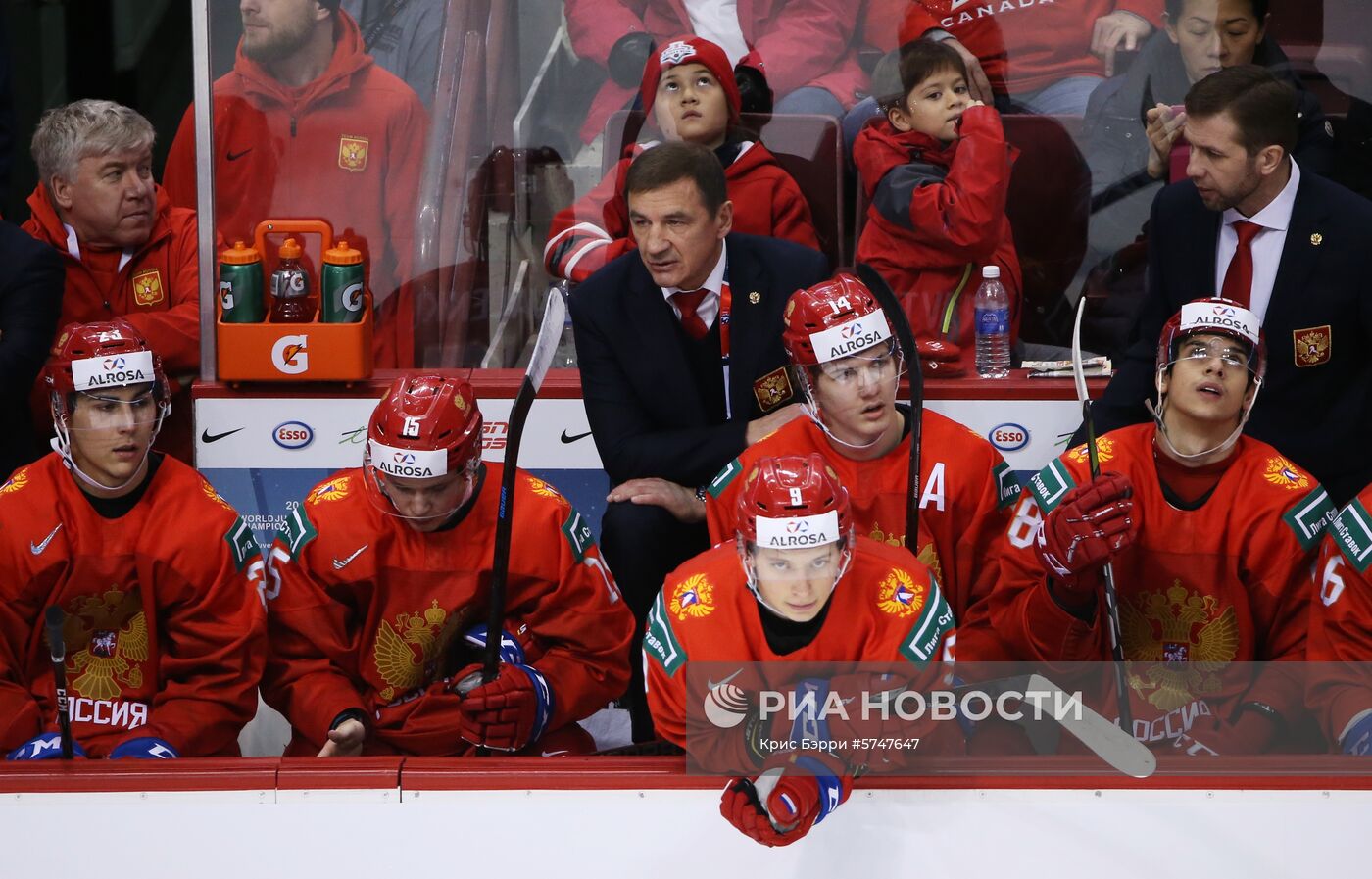 Хоккей. Молодежный чемпионат мира. Матч за третье место