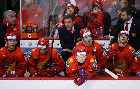 Хоккей. Молодежный чемпионат мира. Матч за третье место