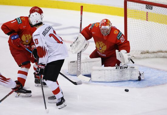 Хоккей. Молодежный чемпионат мира. Матч за третье место