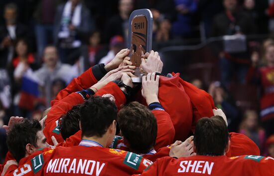 Хоккей. Молодежный чемпионат мира. Матч за третье место