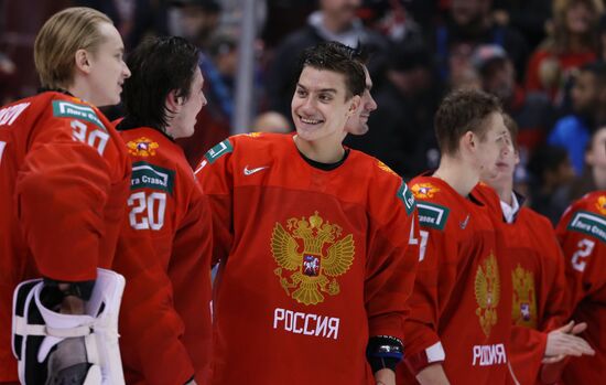 Хоккей. Молодежный чемпионат мира. Матч за третье место