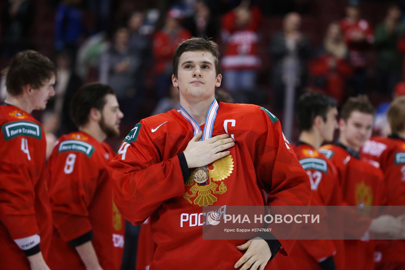 Хоккей. Молодежный чемпионат мира. Матч за третье место