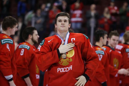 Хоккей. Молодежный чемпионат мира. Матч за третье место