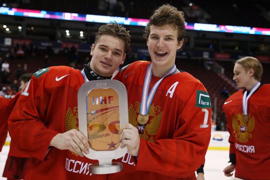 Хоккей. Молодежный чемпионат мира. Матч за третье место