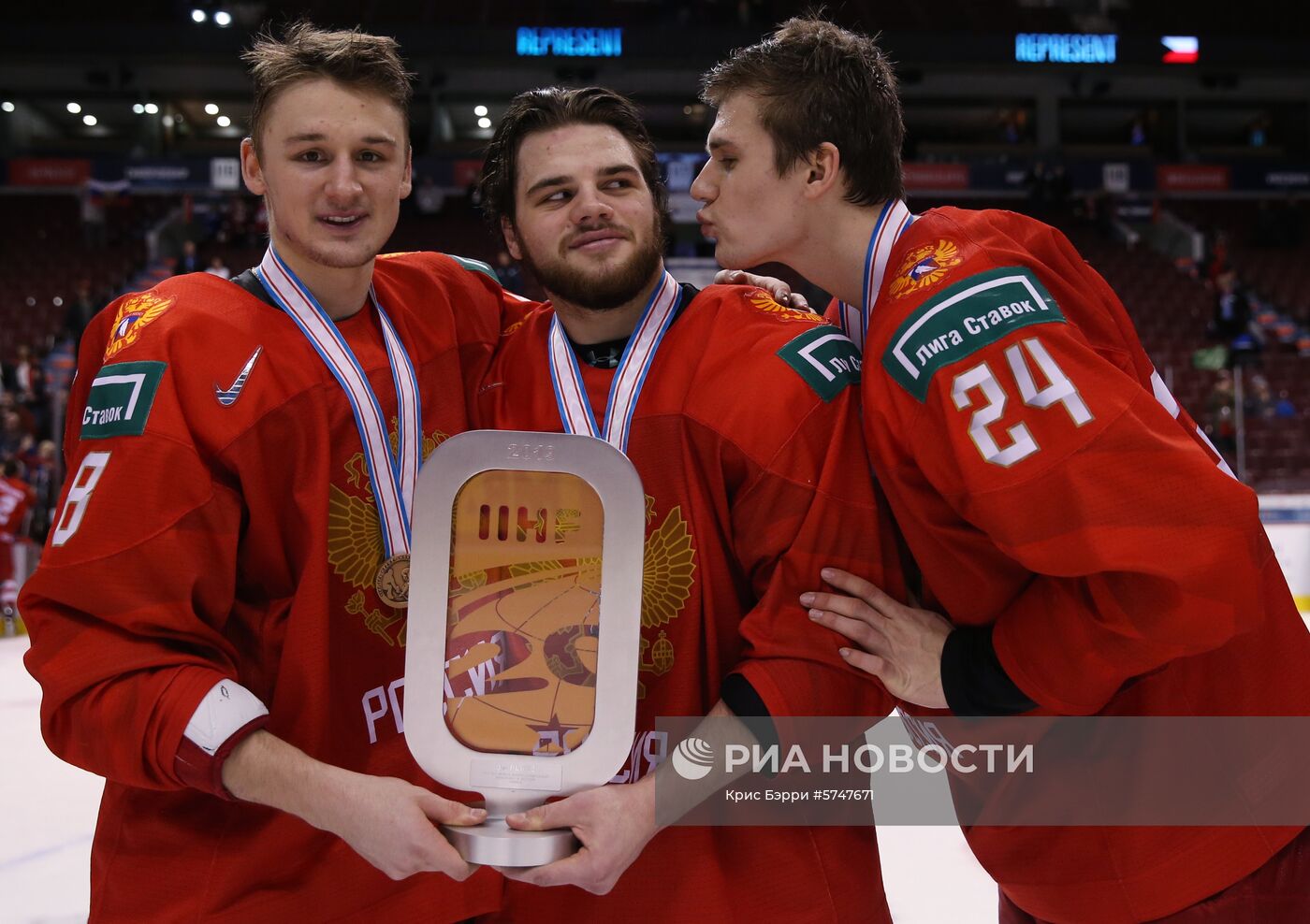 Хоккей. Молодежный чемпионат мира. Матч за третье место