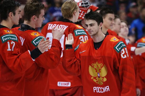 Хоккей. Молодежный чемпионат мира. Матч за третье место