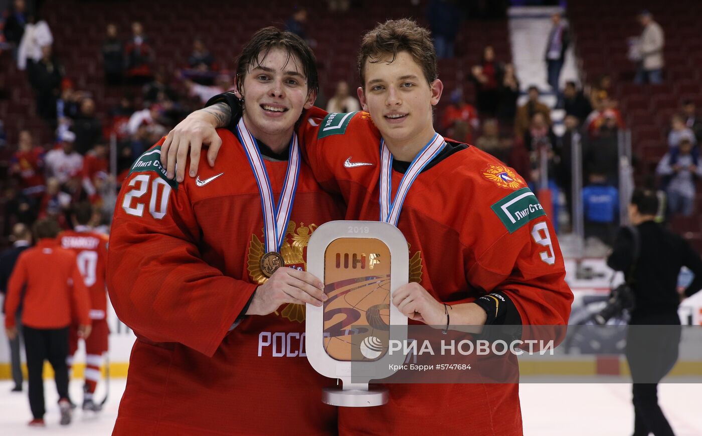 Хоккей. Молодежный чемпионат мира. Матч за третье место