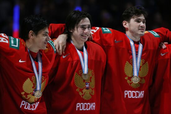 Хоккей. Молодежный чемпионат мира. Матч за третье место