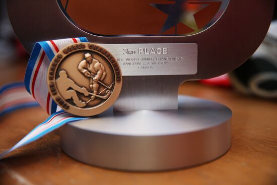 Хоккей. Молодежный чемпионат мира. Матч за третье место