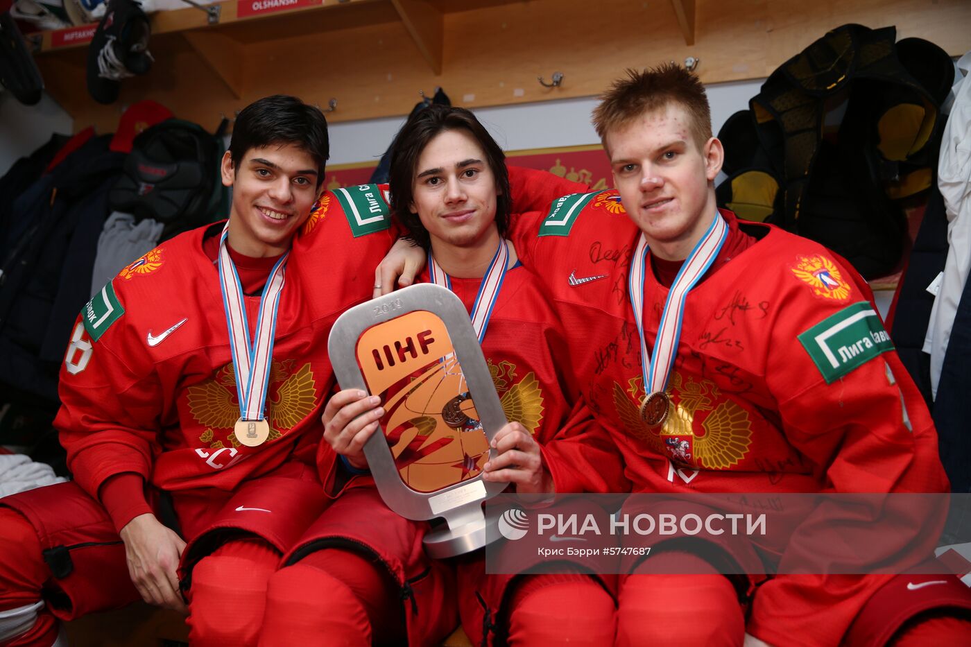 Хоккей. Молодежный чемпионат мира. Матч за третье место