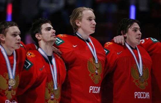 Хоккей. Молодежный чемпионат мира. Матч за третье место