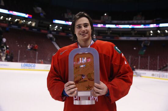 Хоккей. Молодежный чемпионат мира. Матч за третье место