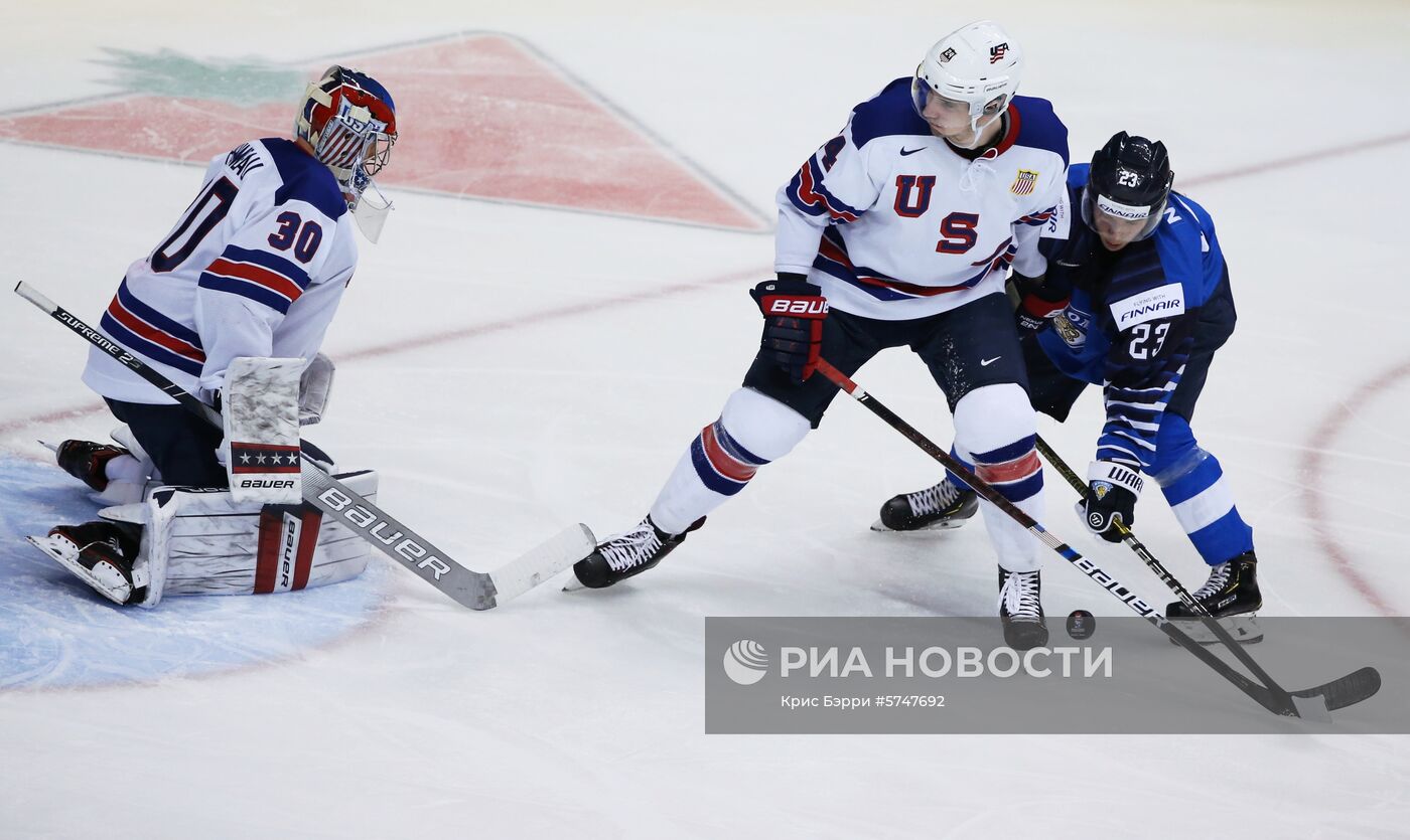 Хоккей. Молодежный чемпионат мира. Финальный матч