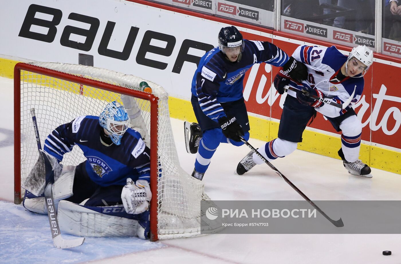 Хоккей. Молодежный чемпионат мира. Финальный матч