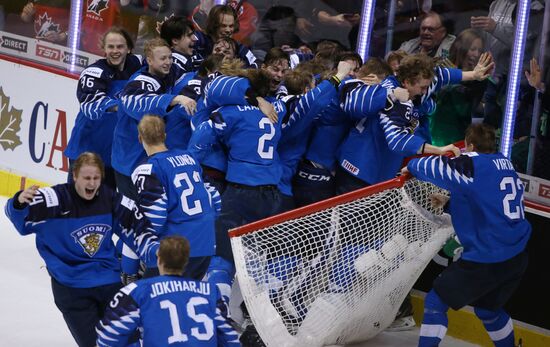 Хоккей. Молодежный чемпионат мира. Финальный матч