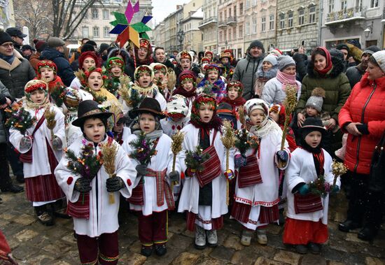 Православное Рождество на Украине