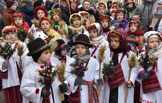 Православное Рождество на Украине