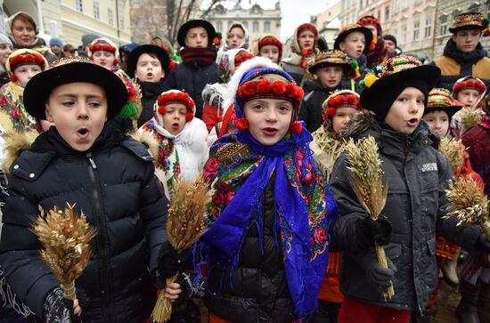 Православное Рождество на Украине