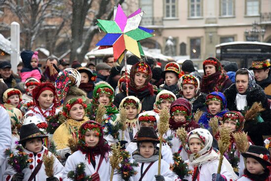 Православное Рождество на Украине