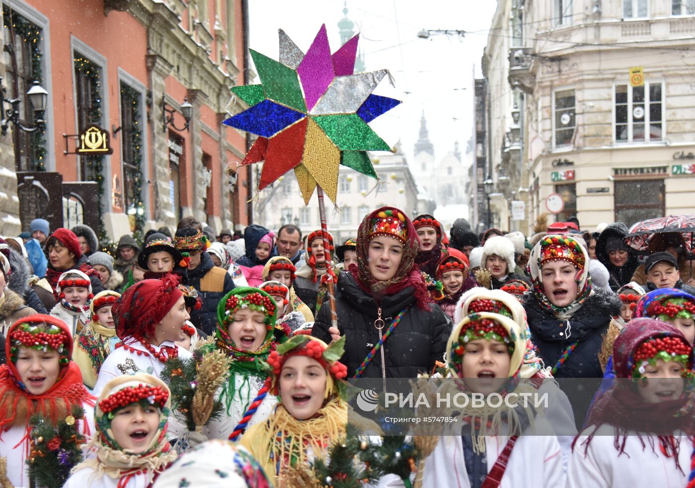 Православное Рождество на Украине