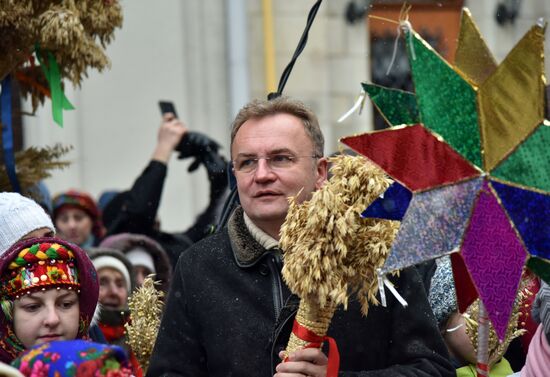 Православное Рождество на Украине