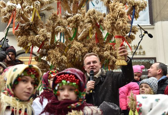 Православное Рождество на Украине