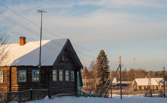 Зимние пейзажи России