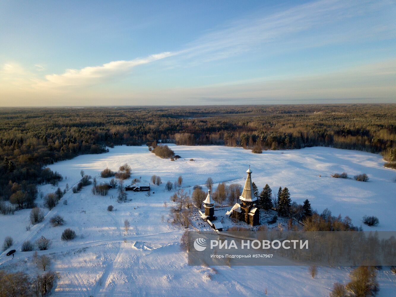 Зимние пейзажи России