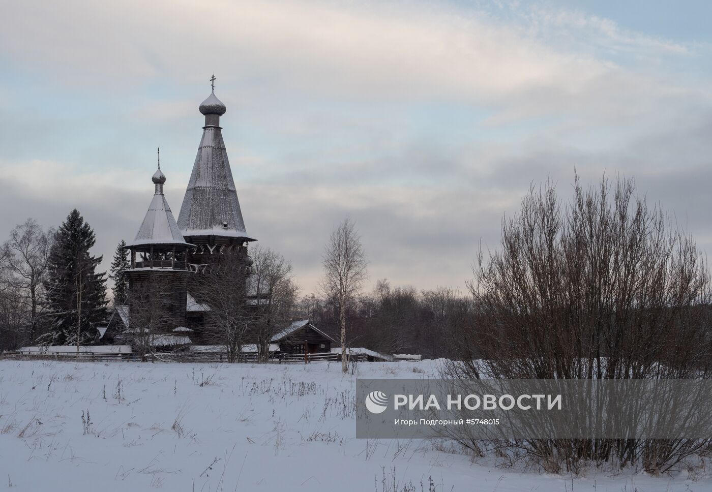 Зимние пейзажи России