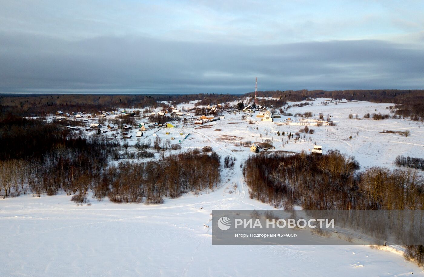 Зимние пейзажи России