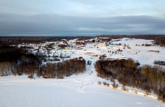 Зимние пейзажи России