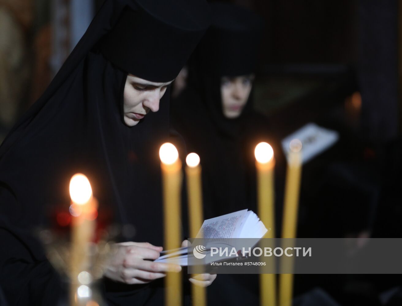 Рождество Христово. Патриаршая литургия в храме Христа Спасителя 