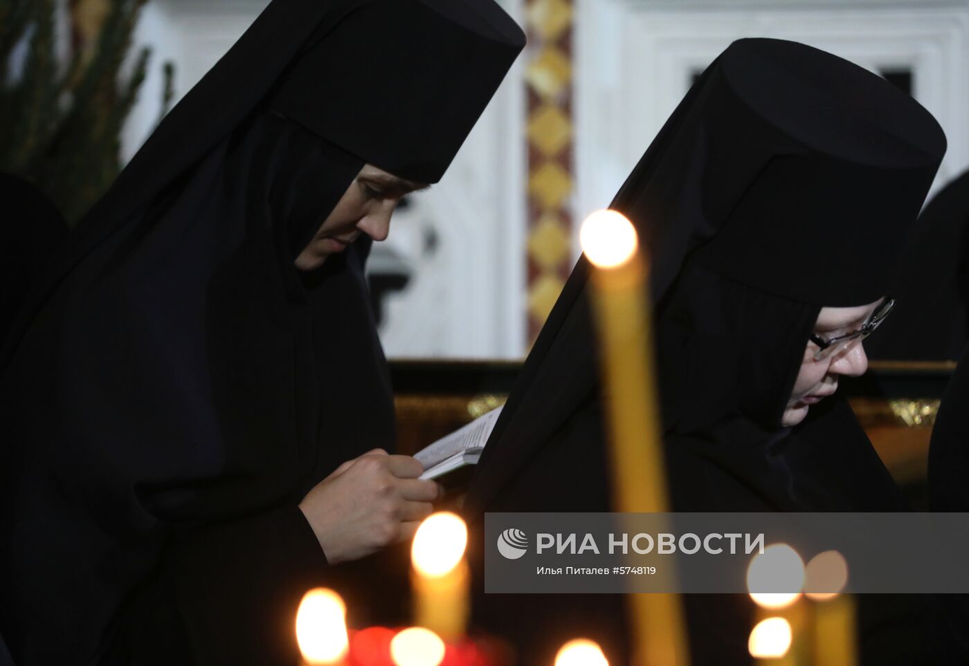 Рождество Христово. Патриаршая литургия в храме Христа Спасителя 