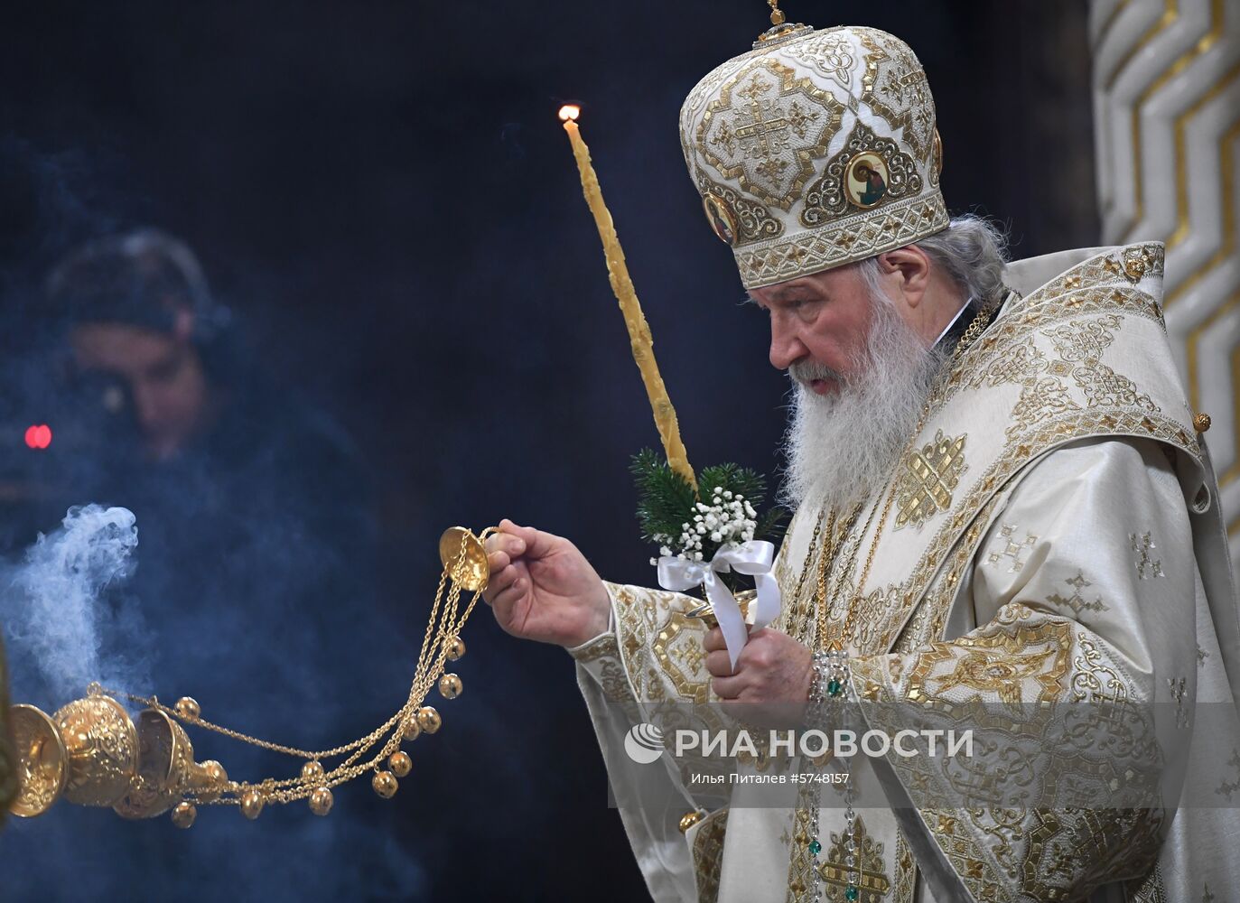 Рождество Христово. Патриаршая литургия в храме Христа Спасителя