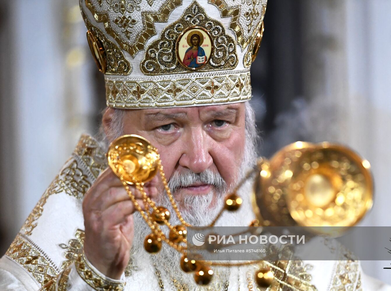 Рождество Христово. Патриаршая литургия в храме Христа Спасителя