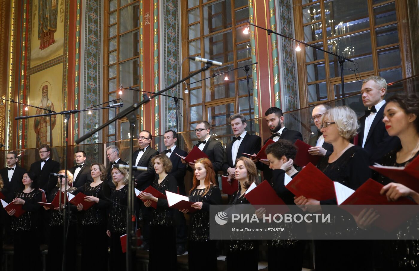 Рождество Христово. Патриаршая литургия в храме Христа Спасителя 