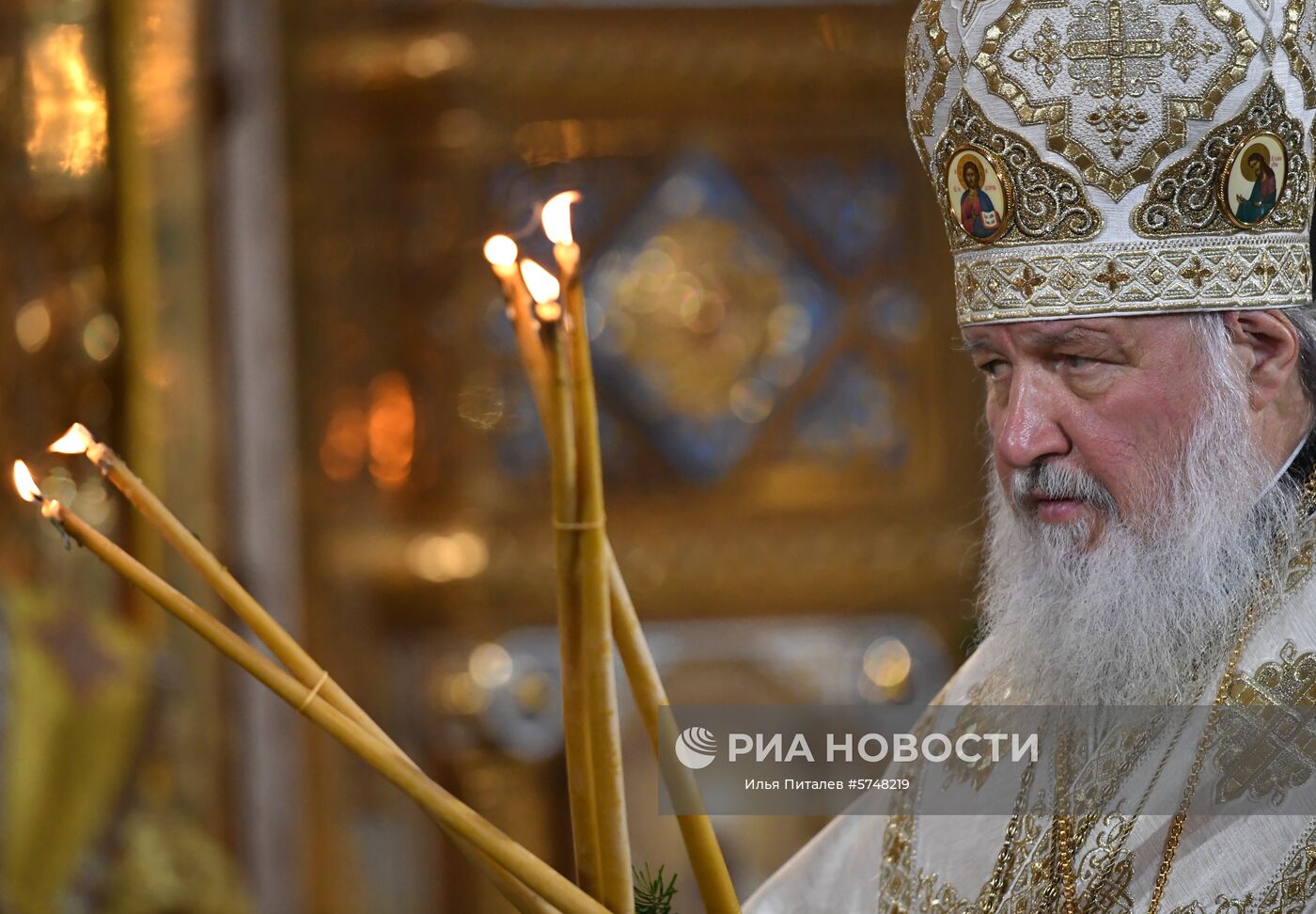 Рождество Христово. Патриаршая литургия в храме Христа Спасителя