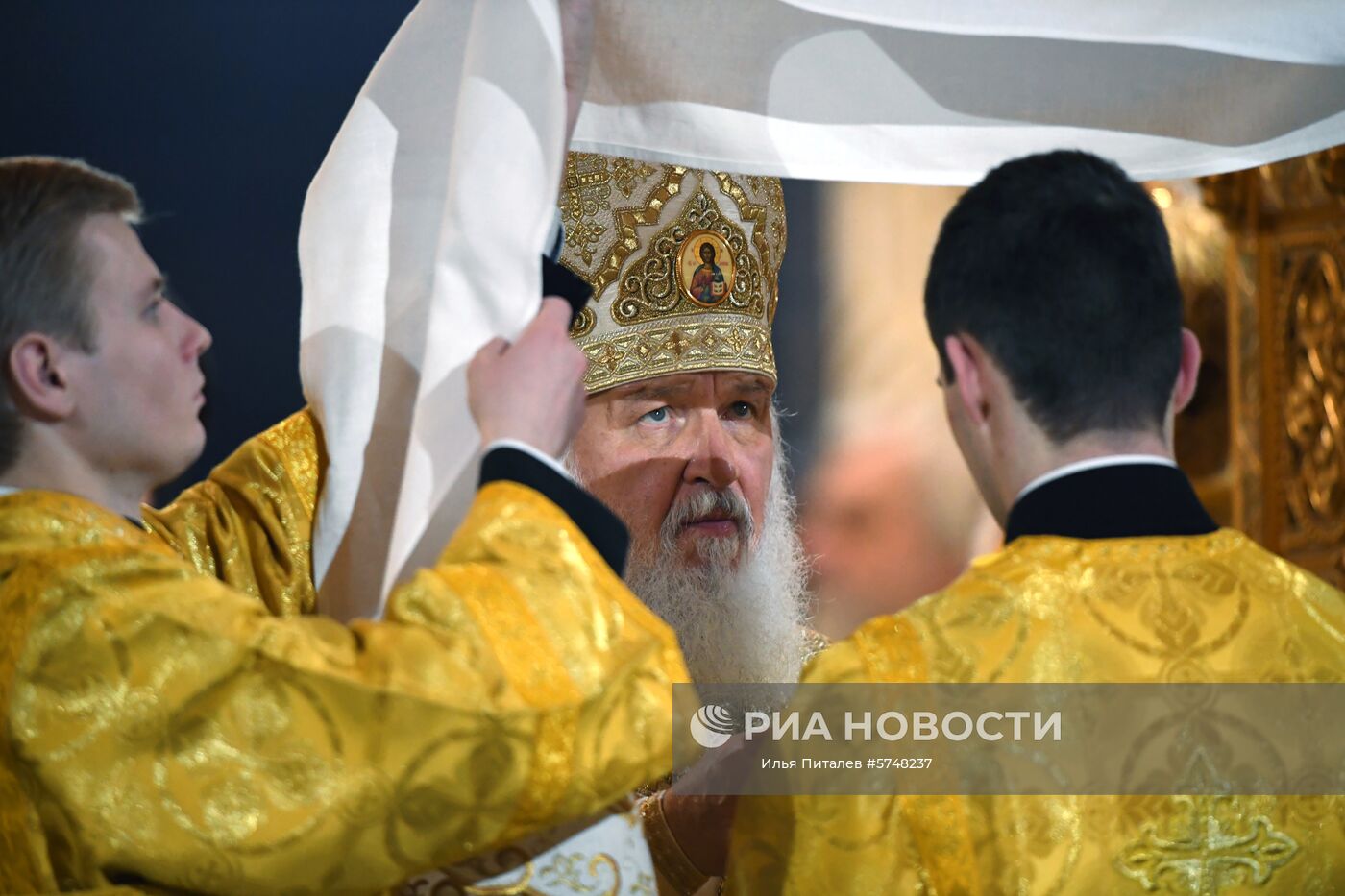 Рождество Христово. Патриаршая литургия в храме Христа Спасителя
