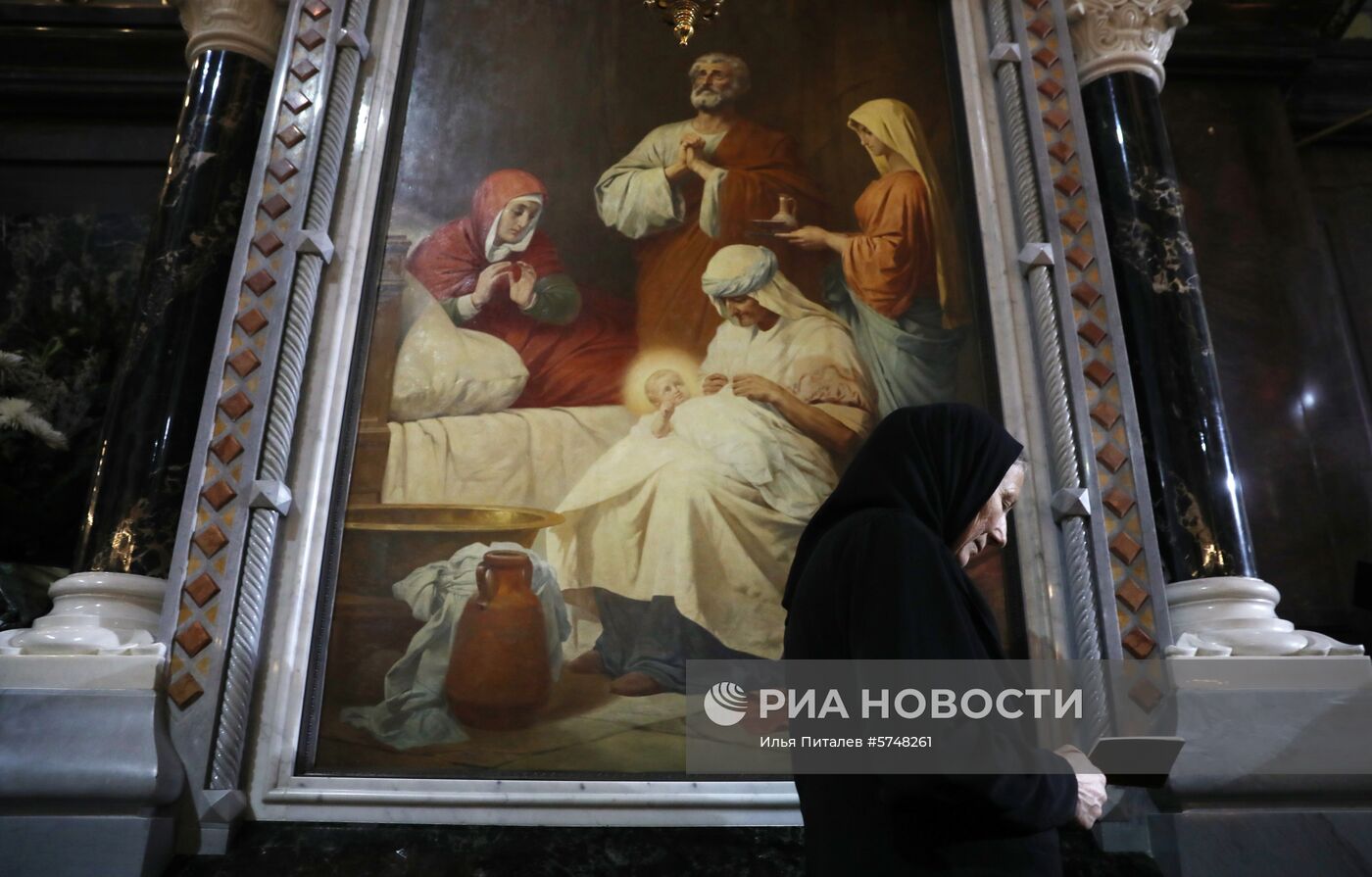 Рождество Христово. Патриаршая литургия в храме Христа Спасителя