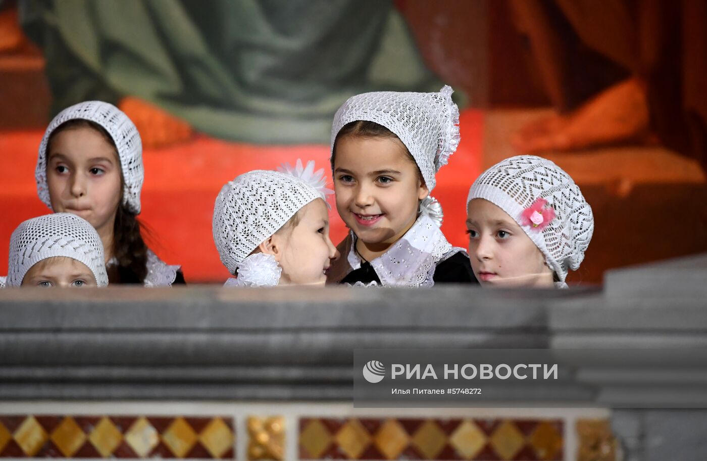 Рождество Христово. Патриаршая литургия в храме Христа Спасителя 