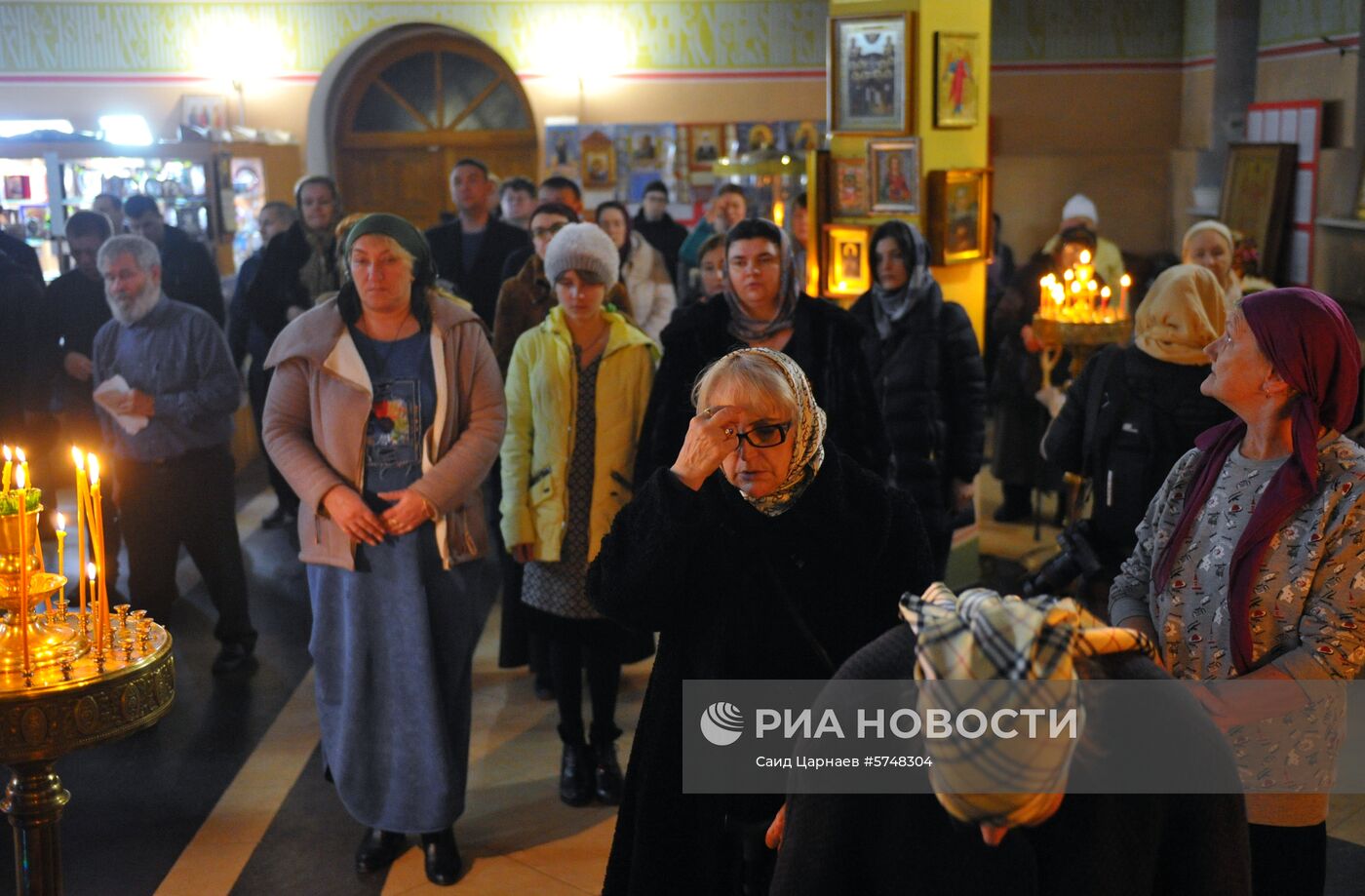 Празднование Рождества в городах России