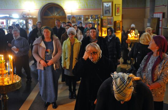 Празднование Рождества в городах России