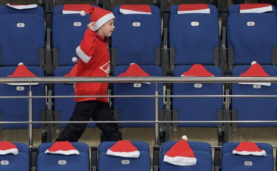 Хоккей. КХЛ. Матч "Спартак" - "Авангард"