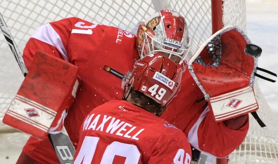 Хоккей. КХЛ. Матч "Спартак" - "Авангард"