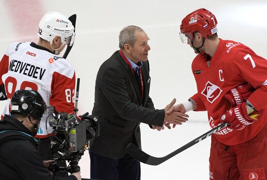 Хоккей. КХЛ. Матч "Спартак" - "Авангард"