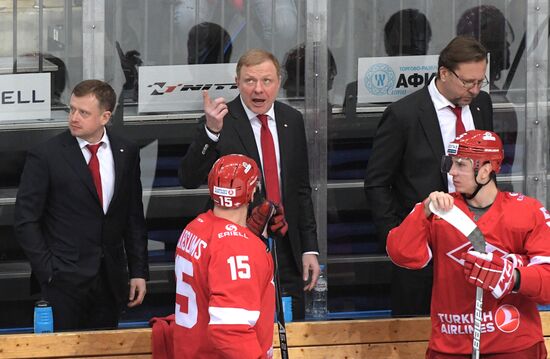 Хоккей. КХЛ. Матч "Спартак" - "Авангард"