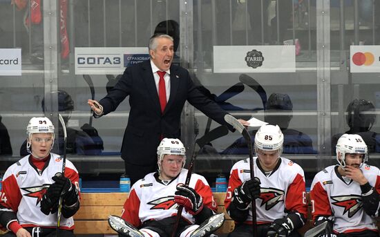 Хоккей. КХЛ. Матч "Спартак" - "Авангард"