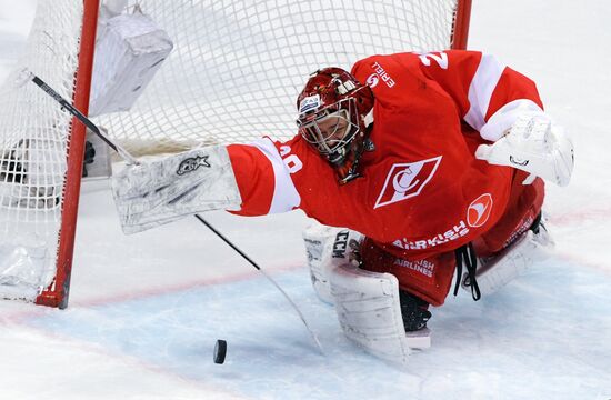 Хоккей. КХЛ. Матч "Спартак" - "Авангард"