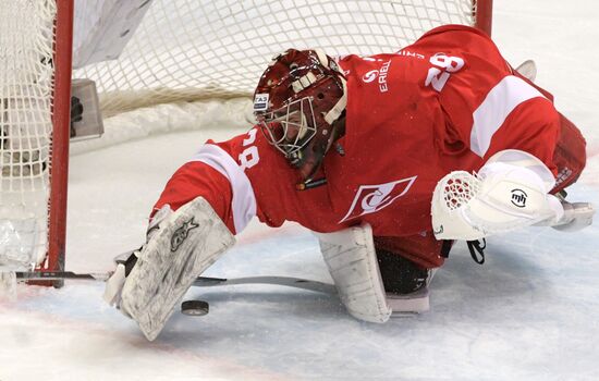 Хоккей. КХЛ. Матч "Спартак" - "Авангард"