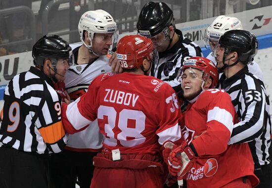 Хоккей. КХЛ. Матч "Спартак" - "Авангард"